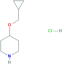 4-(Cyclopropylmethoxy)piperidinehydrochloride