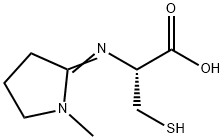 (R)-3-Mercapto-2-((1-methylpyrrolidin-2-ylidene)amino)propanoic acid