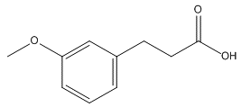 β-(m-Methoxyphenyl)propionic  acid