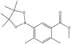 methyl 2,4-dimethyl-5-(4,4,5,5-tetramethyl-1,3,2-dioxaborolan-2-yl)benzoate