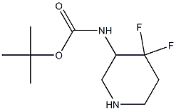 N-(4,4-二氟哌啶-3-基)氨基甲酸叔丁酯