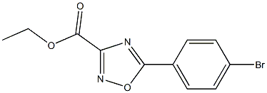 Ethyl5-(4-bromophenyl)-[1,2,4]oxadiazole-3-carboxylate