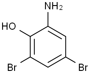 2-氨基-4,6-二溴苯酚