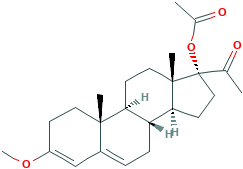 17-(乙酰氧基)-3-甲氧基孕甾-3,5-二烯-20-酮