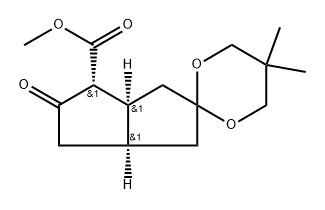 3'aS-(3'aα,4'α,6'aα)]-Hexahydro-5,5-dimethyl-5'-oxo-spiro[1,3-dioxane-2,2'(1'H)-pentalene]-4'-carboxylic Acid Methyl Ester