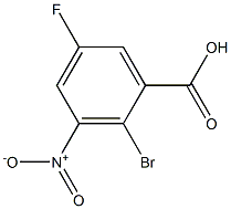 Benzoic acid, 2-broMo-5-fluoro-3-nitro-