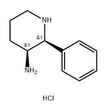 rel-(2R,3R)-2-苯基哌啶-3-胺二盐酸盐