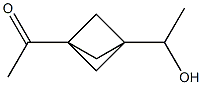 1-[3-(1-hydroxyethyl)bicyclo[1.1.1]pentan-1-yl]ethan-1-one