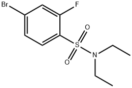 Benzenesulfonamide, 4-bromo-N,N-diethyl-2-fluoro-