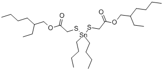 2-ethylhexyl 4,4-dibutyl-10-ethyl-7-oxo-8-oxa-3,5-dithia-4-stannatetradecanoate