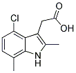 (4-CHLORO-2,7-DIMETHYL-1H-INDOL-3-YL)-ACETIC ACID