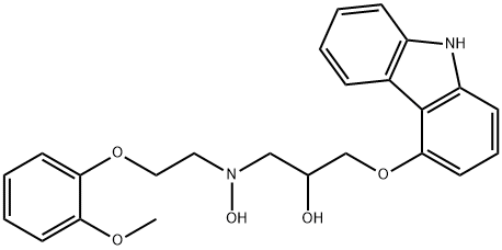 1-(9H-Carbazol-4-yloxy)-3-[hydroxy[2-(2-methoxyphenoxy)ethyl]amino]-2-propanol (N-Hydroxycarvedilol)