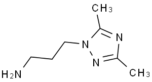 3-(3,5-二甲基-1H-1,2,4-三唑-1-基)丙-1-胺