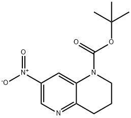 tert-butyl 7-nitro-3,4-dihydro-1,5-naphthyridine-1(2H)-carboxylate