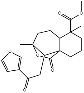 1H-3,9a-Methano-2-benzoxepin-6-carboxylic acid, 10-[2-(3-furanyl)-2-oxoethyl]octahydro-3,6-dimethyl-1-oxo-, methyl ester