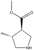 (3R,4R)-REL-4-甲基吡咯烷-3-羧酸甲酯