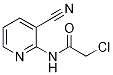 2-Chloro-N-(3-cyano-pyridin-2-yl)-acetaMide, 98+% C8H6ClN3O, MW: 195.61