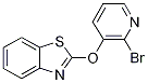 2-(2-BroMo-pyridin-3-yloxy)-benzothiazole, 98+% C12H7BrN2OS, MW: 307.17