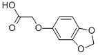 2-(苯并[d] [1,3]二氧杂环戊烯-5-基氧基)乙酸