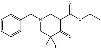 Ethyl 1-benzyl-5,5-difluoro-4-oxo-piperidine-3-carboxylate