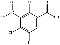 2,4-二氯-3-硝基-5-氟苯甲酸