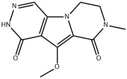 7,8-dihydro-10-methoxy-8-methyl-Pyrazino[1',2':1,5]pyrrolo[2,3-d]pyridazine-1,9(2H,6H)-dione