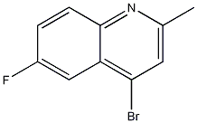 4-溴-6-氟-2-甲基喹啉