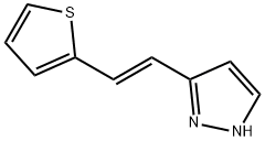 (E)-3-(2-(thiophen-2-yl)vinyl)-1H-pyrazole