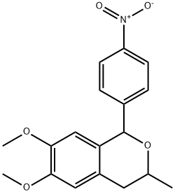 (3S)-6,7-dimethoxy-3-methyl-1-(4-nitrophenyl)isochromane