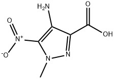 1H-Pyrazole-3-carboxylic acid, 4-amino-1-methyl-5-nitro-