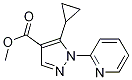 METHYL 5-CYCLOPROPYL-1-(PYRIDIN-2-YL)-1H-PYRAZOLE-4-CARBOXYLATE