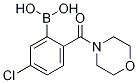 5-Chloro-2-(morpholine-4-carbonyl)phenylboronic acid