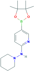 N-(1-PIPERIDINO)-5-(4,4,5,5-TETRAMETHYL-1,3,2-DIOXABOROLAN-2-YL)-2-PYRIDIAMINE