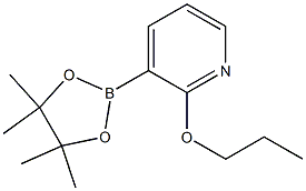 2-丙氧基-3-(4,4,5,5-四甲基-1,3,2-二氧硼杂环戊烷-2-基)吡啶