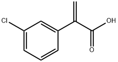 Benzeneacetic acid, 3-chloro-α-methylene-