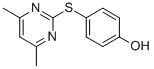 4-[(4,6-DIMETHYLPYRIMIDIN-2-YL)THIO]PHENOL