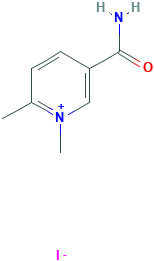 3-(Aminocarbonyl)-1,6-dimethyl-pyridinium Iodide