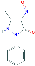 4-(羟基亚氨基)-3-甲基-1-苯基-4,5-二氢-1H-吡唑-5-酮