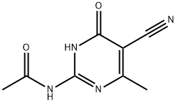 N-(5-cyano-4-hydroxy-6-methylpyrimidin-2-yl)acetamide