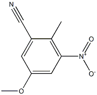 5-Methoxy-2-methyl-3-nitrobenzonitrile