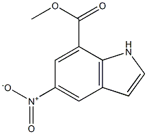 5-硝基-1H-吲哚-7-甲酸甲酯