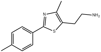 5-Thiazoleethanamine, 4-methyl-2-(4-methylphenyl)-