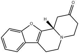 2H-Benzofuro[2,3-a]quinolizin-2-one, 1,3,4,6,7,12b-hexahydro-, (12bS)-