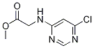 Methyl 2-(6-chloro-4-pyriMidinylaMino)acetate, 96%