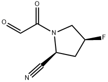 2-Pyrrolidinecarbonitrile, 4-fluoro-1-(2-oxoacetyl)-, (2S,4S)-