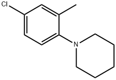 Piperidine, 1-(4-chloro-2-methylphenyl)-