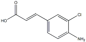 3-(4-Amino-3-chlorophenyl)acrylic acid