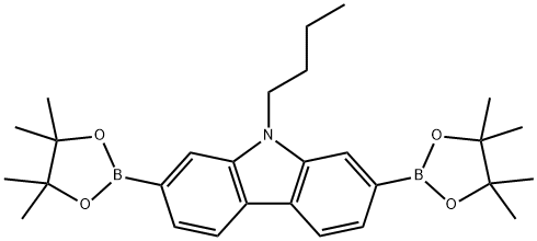 9H-Carbazole, 9-butyl-2,7-bis(4,4,5,5-tetramethyl-1,3,2-dioxaborolan-2-yl)-