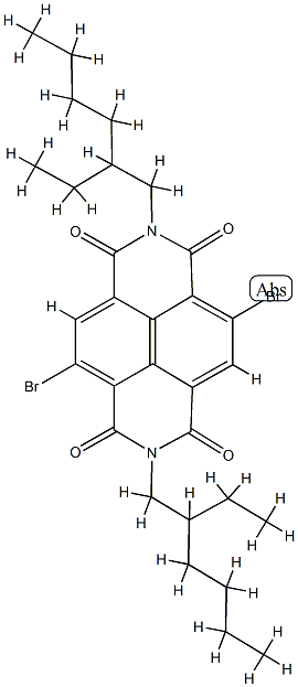 11,13-dibromo-3,8-bis(2-ethylhexyl)-1,5-(epiethane[1,2]diylidene)-6,10-ethenoazepino[4,5-d]azepine-2,4,7,9(3H,8H)-tetraone