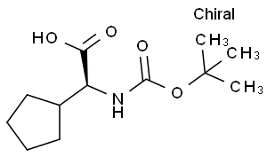 Boc-(S)-2-Cyclopentylglycine